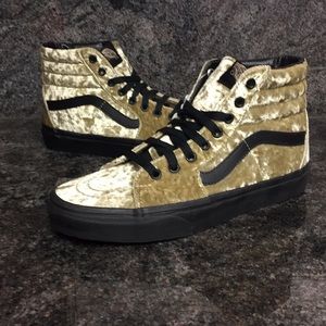 🔥Sale Vans SK8-Hi Velvet Tan Shoes